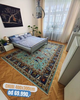 Chubi – poctivý afghánský originál Ručně vázaný koberec z Afghánistánu, vyrobený z kvalitní ručně spřádané vlny. 🧶 Barvený...