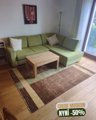 Chubi Modern. To je kvalita, ale v moderním stylu Pro ty, kdo milují kvalitu afghánských koberců, ale tradiční vzory...